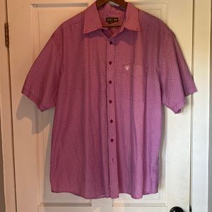 2XL Ariat short sleeved button down